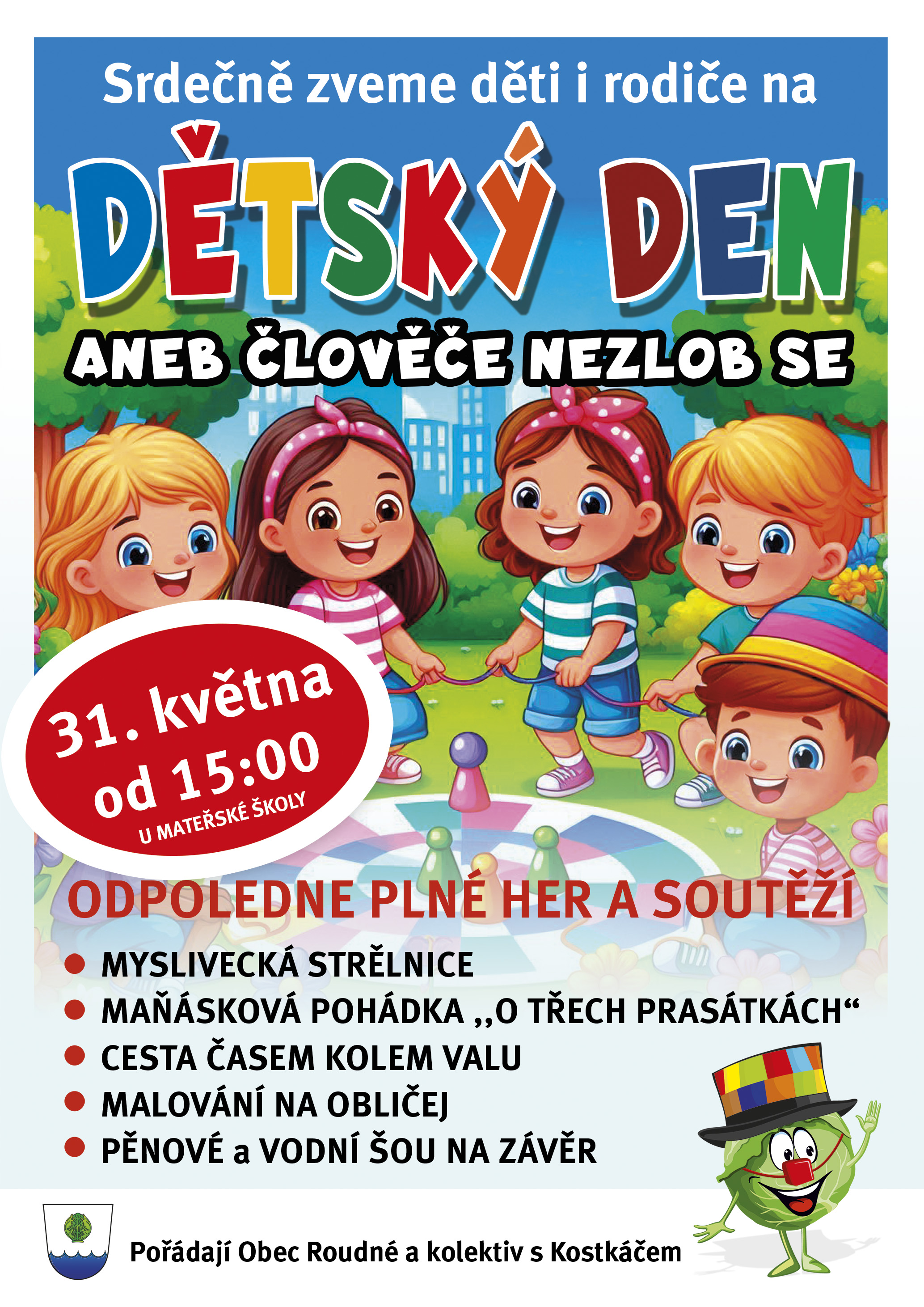Dětský den aneb Člověče nezlob se ...