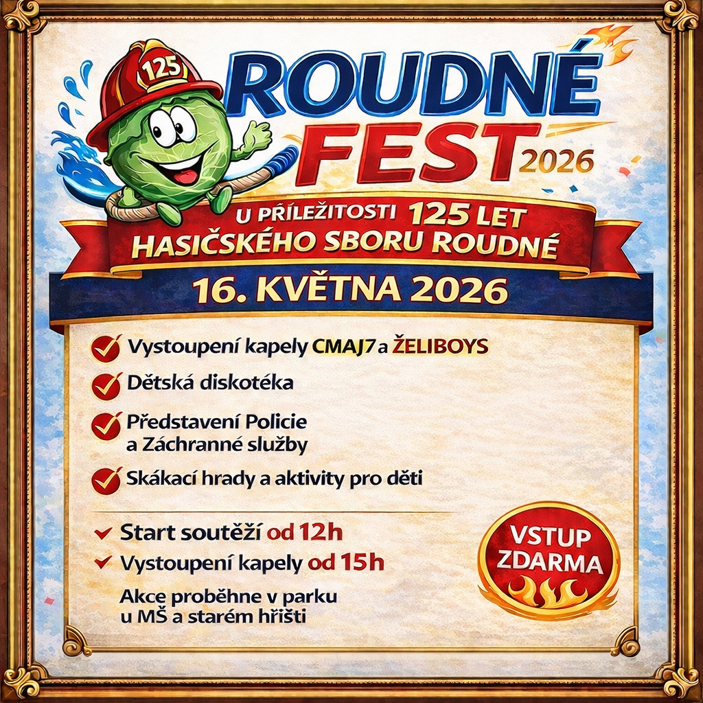 16.05.2026 Roudné FEST s hasiči