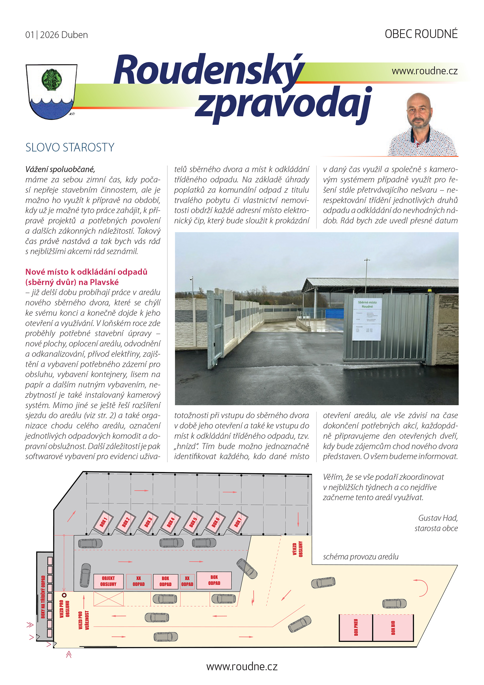 Roudenský zpravodaj číslo 01-2026