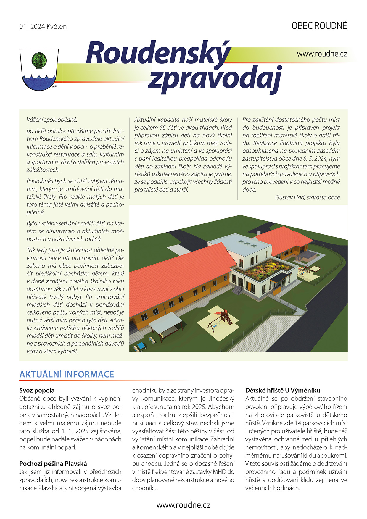 Roudenský zpravodaj číslo 72
